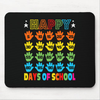 Day Of School Costume For Kids Girls Boys 100 Days Mouse Pad