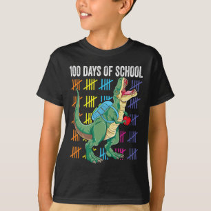 Day Of School For Toddlers Kids T-rex T-Shirt
