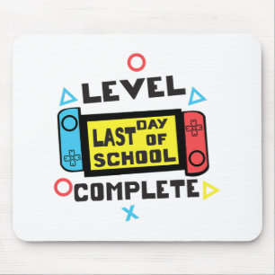 Day Of School Gamer Mouse Pad