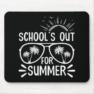 Day Of School Gift Schools Out For Summer Kids Tea Mouse Pad