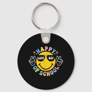 Day Of School Graduation Groovy Schools Student Te Key Ring