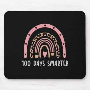Day Of School Teacher Costume 100 Days Smarter Rai Mouse Pad