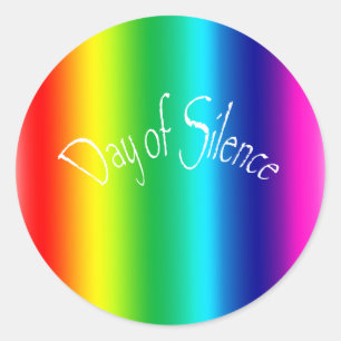 Day of Silence Classic Round Sticker