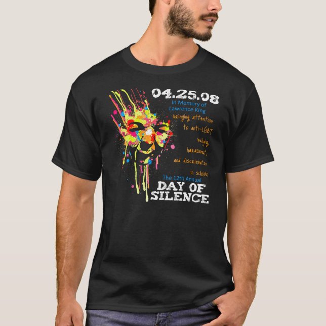 Day of Silence Unofficial T-Shirt (Front)