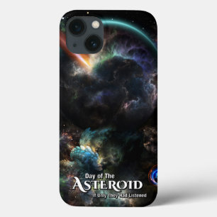 Day Of The Asteroid SciFi Fractal Art iPhone 13 Case
