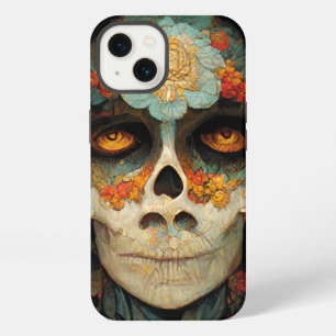 Day Of The Dead 1 Fantasy Skull iPhone 13 Case