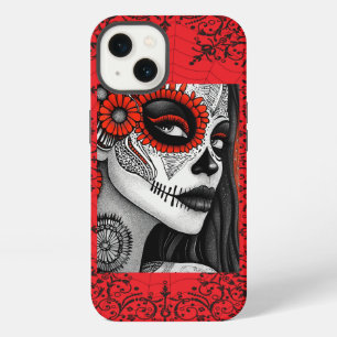 Day of the Dead Aesthetic, Sugar Skull iPhone 13 Case