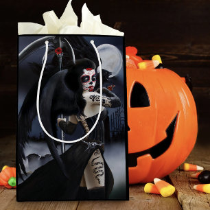 Day of the Dead Angel Medium Gift Bag