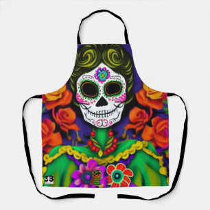 Day of the Dead Apron