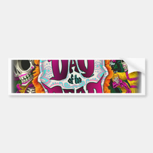 Day of the Dead Bumper Sticker