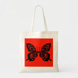 Day of the Dead Butterflies Woodcut 4 Tote Bag