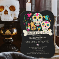 Day of the Dead Calling all Souls Quinceanera