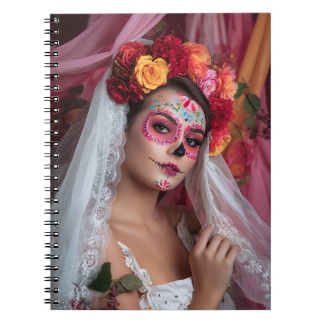 Day of the Dead Catrina Notebook (Front)
