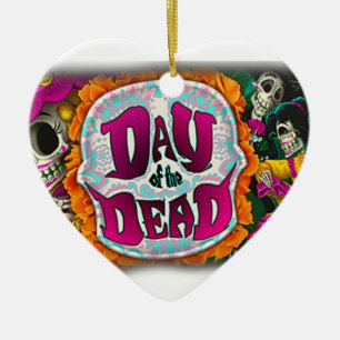 Day of the Dead Ceramic Tree Decoration