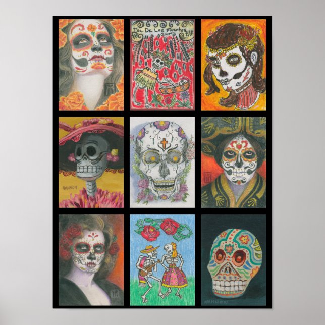 Day of the Dead Challenge Poster (Front)
