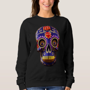 Day Of The Dead Dia De Los Muertos calavera sugar  Sweatshirt