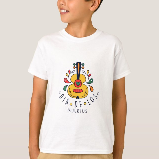  Day of the Dead -:Dia De Los  Muertos Design  T-Shirt (Front)