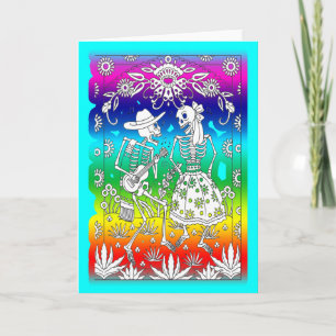 Day Of The Dead, Festival Card