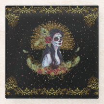 Day of the dead gothic art by Renee Lavoie