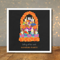 Day of the dead halloween party