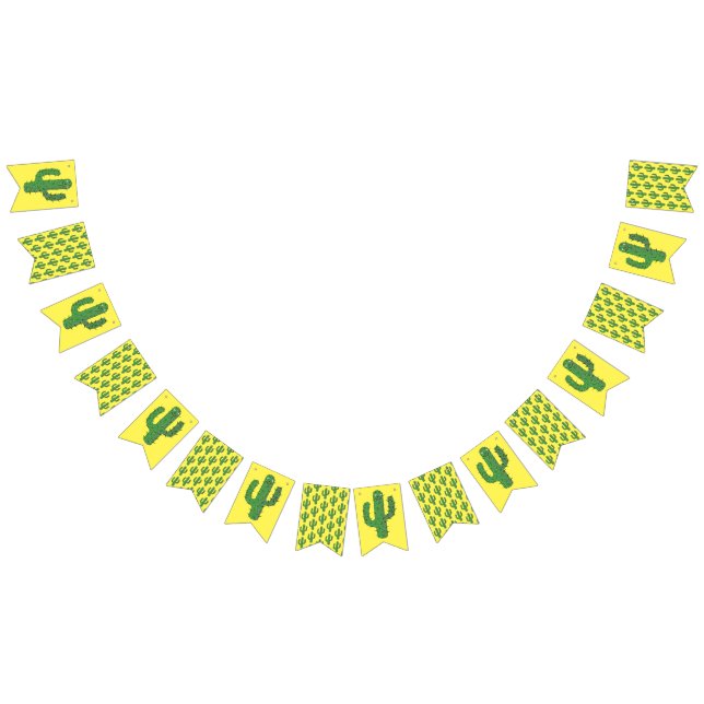 Day of the Dead Happy Cactus Bunting (All)