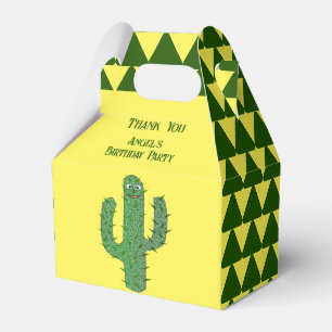 Day of the Dead Happy Cactus Custom Birthday Favour Box