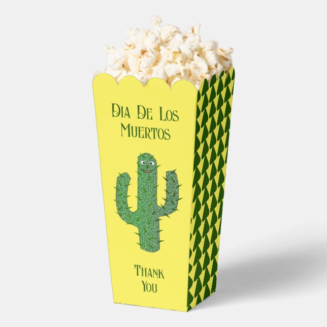 Day of the Dead Happy Cactus Custom Favour Box (Popped)