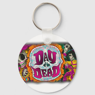 Day of the Dead Key Ring