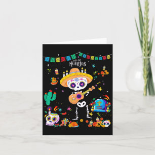 Day Of The Dead Kids Boys 2025 Dia De Los Muertos  Card