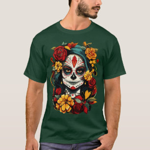 Day of The Dead La Catrina Muertos Women 2 T-Shirt
