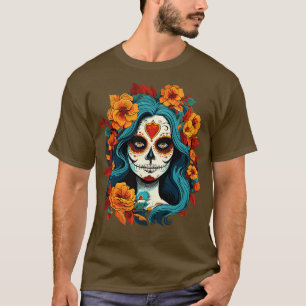 Day of The Dead La Catrina Muertos Women T-Shirt