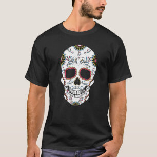 Day Of The Dead Large Sugar Skull T-Shirt