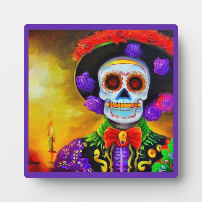 Day of the Dead Man 1 Plaque (Front)