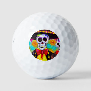 Day of the Dead Man (2) Golf Balls