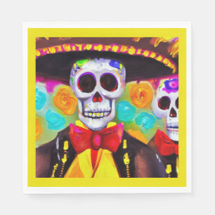 Day of the Dead Man 2 Napkin