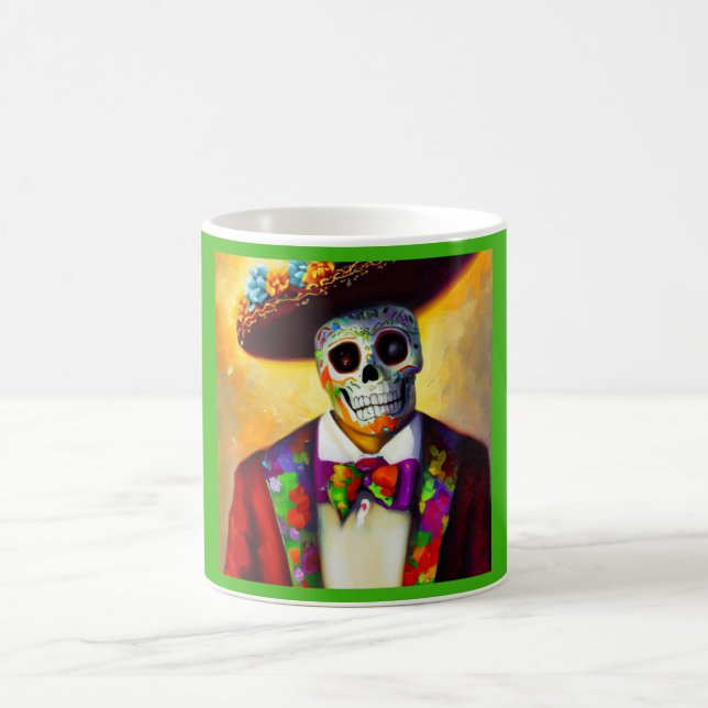 Day of the Dead Man 3 Coffee Mug (Center)