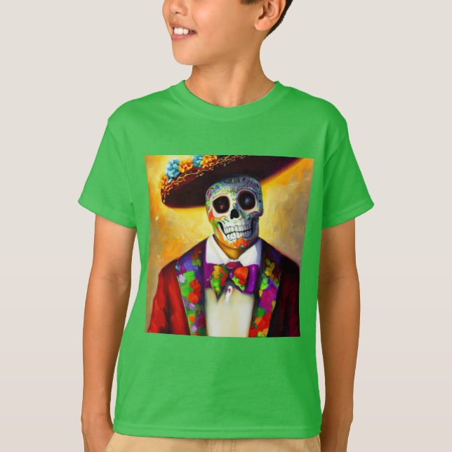 Day of the Dead Man 3 T-Shirt (Front)