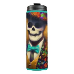 Day of the Dead Man 4 Thermal Tumbler