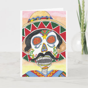 Day of the Dead Mariachi Card
