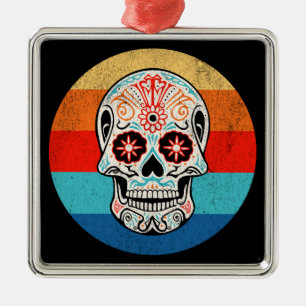 Day of the Dead Metal Tree Decoration