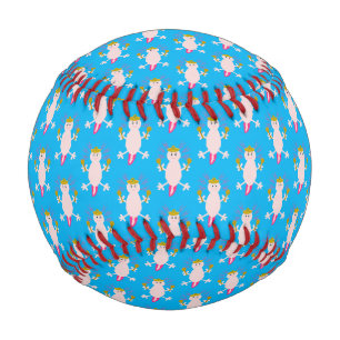 Day of the Dead Mexican Axolotl Patterned Baseball
