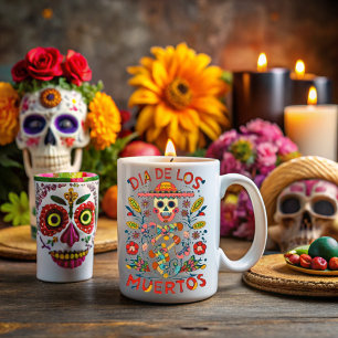 Day of the dead, Mexican holiday Mug