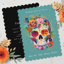 Day Of The Dead Mexican Sugar Skull All Souls