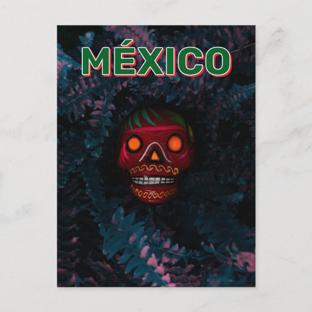 Day Of The Dead Mexico Postcard (Front)
