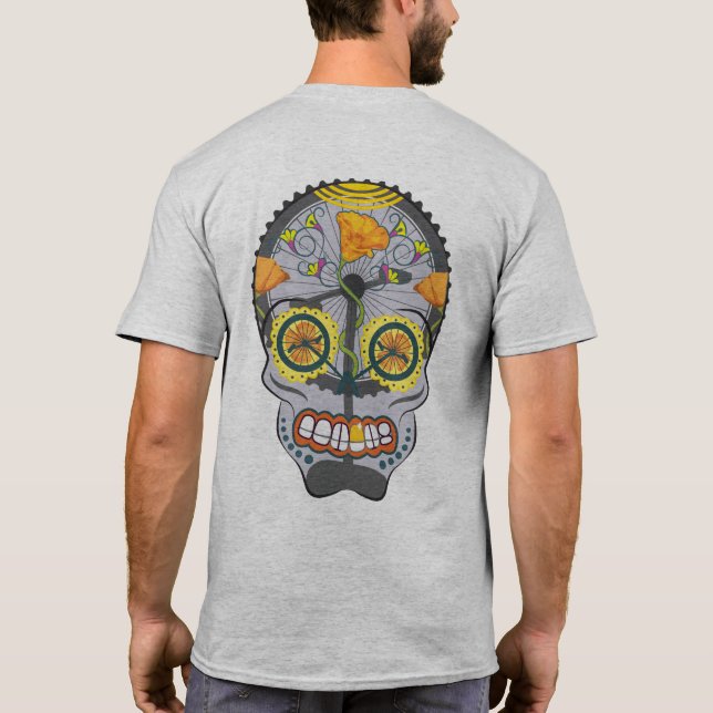 DAY OF THE DEAD MUNI OCT 2018 DARK T-SHIRT (Back)