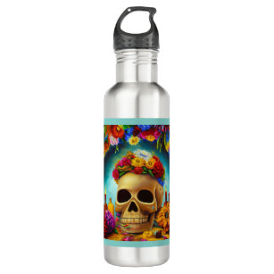 Day of the Dead Ofendra 6 710 Ml Water Bottle
