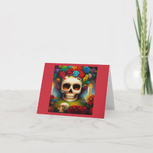 Day of the Dead Ofendra 7 Holiday Card