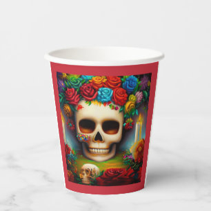 Day of the Dead Ofendra 7 Paper Cups