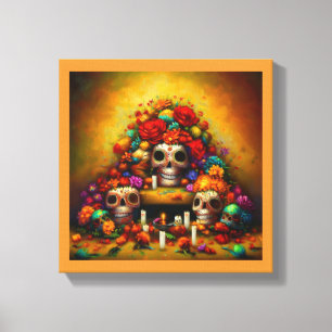 Day of the Dead Offrendas 1 Canvas Print