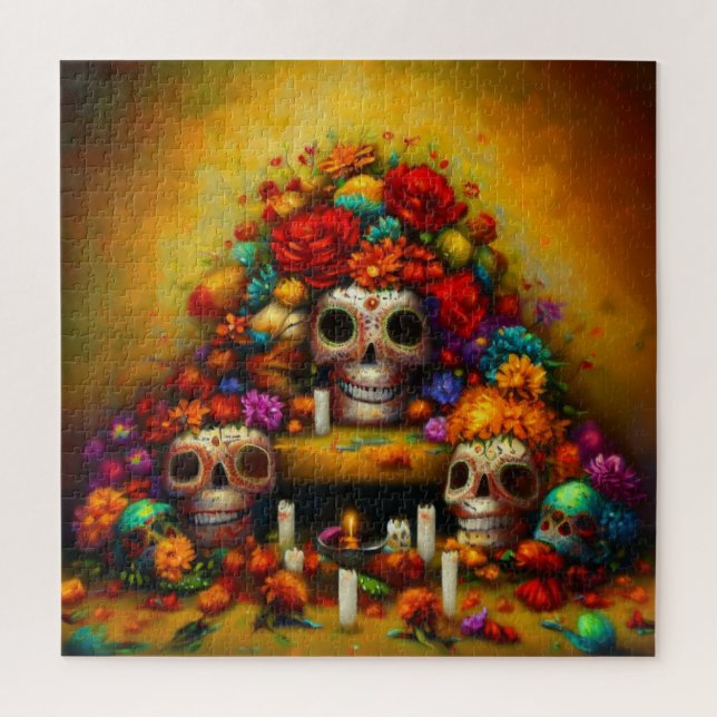 Day of the Dead Offrendas (1) Jigsaw Puzzle (Vertical)